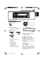 Предварительный просмотр 7 страницы JVC G800 - KD Radio / CD Instructions Manual