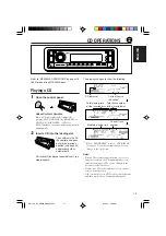 Предварительный просмотр 13 страницы JVC G800 - KD Radio / CD Instructions Manual