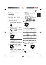 Предварительный просмотр 25 страницы JVC G800 - KD Radio / CD Instructions Manual