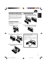 Предварительный просмотр 33 страницы JVC G800 - KD Radio / CD Instructions Manual