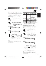 Предварительный просмотр 37 страницы JVC G800 - KD Radio / CD Instructions Manual