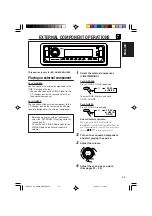 Предварительный просмотр 39 страницы JVC G800 - KD Radio / CD Instructions Manual