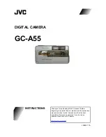 Предварительный просмотр 1 страницы JVC GC-A55 Instructions Manual