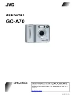 Preview for 1 page of JVC GC-A70 Instructions Manual