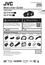 JVC GC-P100 User Manual предпросмотр