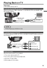 Предварительный просмотр 11 страницы JVC GC-P100 User Manual