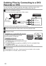 Предварительный просмотр 12 страницы JVC GC-P100 User Manual