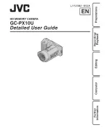 JVC GC-PX10U User Manual предпросмотр