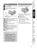 Preview for 19 page of JVC GC-PX10U User Manual