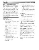 Предварительный просмотр 100 страницы JVC GC-QX3HD Instructions Manual