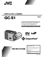 JVC GC-S1 Instructions Manual предпросмотр