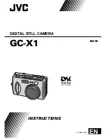 JVC GC X 1 Instructions Manual предпросмотр