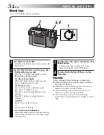 Предварительный просмотр 34 страницы JVC GC X 1 Instructions Manual