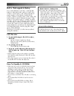 Preview for 89 page of JVC GC X 1 Instructions Manual