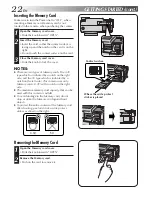 Предварительный просмотр 22 страницы JVC GC-X3 Instructions Manual