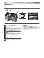 Предварительный просмотр 40 страницы JVC GC-X3 Instructions Manual