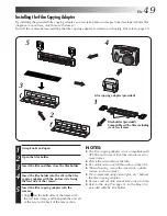 Предварительный просмотр 49 страницы JVC GC-X3 Instructions Manual