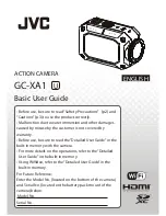 JVC GC-XA1 Basic User'S Manual preview