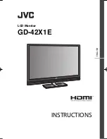 Предварительный просмотр 73 страницы JVC GD-42X1 Instructions Manual