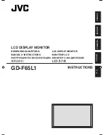 JVC GD-F65L1 Instructions Manual preview