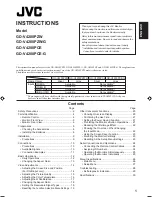 Preview for 1 page of JVC GD-V4200PCE Instructions Manual