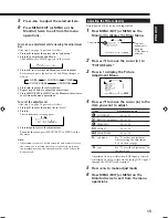 Preview for 15 page of JVC GD-V4200PCE Instructions Manual