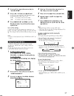 Preview for 17 page of JVC GD-V4200PCE Instructions Manual