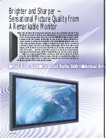 Preview for 2 page of JVC GD-V4200PZW - Plasma Display Specification