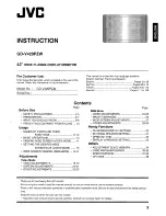 Preview for 3 page of JVC GD-V420PZW Instructions Manual