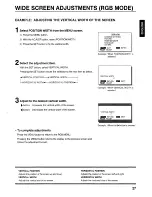 Preview for 27 page of JVC GD-V420PZW Instructions Manual