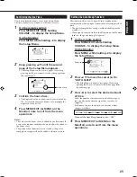 Preview for 25 page of JVC GD-V4210PCE Instructions Manual