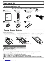 Предварительный просмотр 8 страницы JVC GD-V422U Instructions Manual