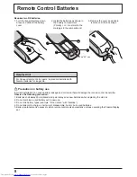 Preview for 8 page of JVC GD-V501PCE Instructions Manual