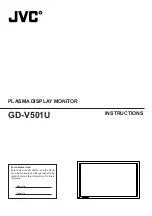 Preview for 1 page of JVC GD V501U Instructions Manual