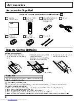 Preview for 8 page of JVC GD-V502U - Plasma Display Monitor Instructions Manual