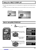 Preview for 31 page of JVC GD-V502U - Plasma Display Monitor Instructions Manual