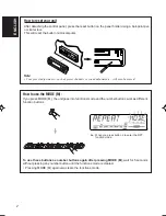 Предварительный просмотр 2 страницы JVC GET0074-001A Instructions Manual