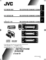 JVC GET0133-001B Instructions Manual предпросмотр