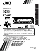 Предварительный просмотр 1 страницы JVC GET0195-001A Instructions Manual