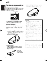 Предварительный просмотр 6 страницы JVC GET0291-001A Instructions Manual