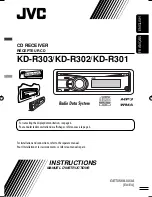 Предварительный просмотр 1 страницы JVC GET0564-001A Instruction Manual