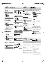 Предварительный просмотр 2 страницы JVC GET0632-001A Instruction & Installation Manual