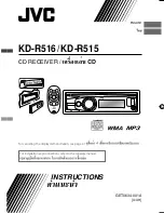 Предварительный просмотр 7 страницы JVC GET0633-001A Instruction & Installation Manual