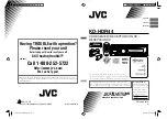 JVC GET0686-001A Instruction Manual предпросмотр