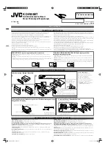 JVC GET0800-008A Installation & Connection Manual предпросмотр