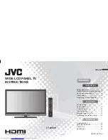 Preview for 1 page of JVC GGT0312-001A-H Instructions Manual