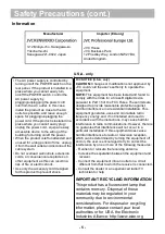 Preview for 6 page of JVC GM-552 Instructions Manual