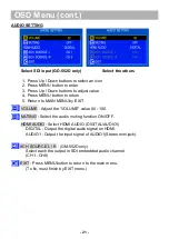 Preview for 22 page of JVC GM-552 Instructions Manual