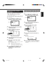 Предварительный просмотр 25 страницы JVC GM-V42PCE Instructions Manual