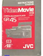 JVC GR-45 Instructions Manual preview